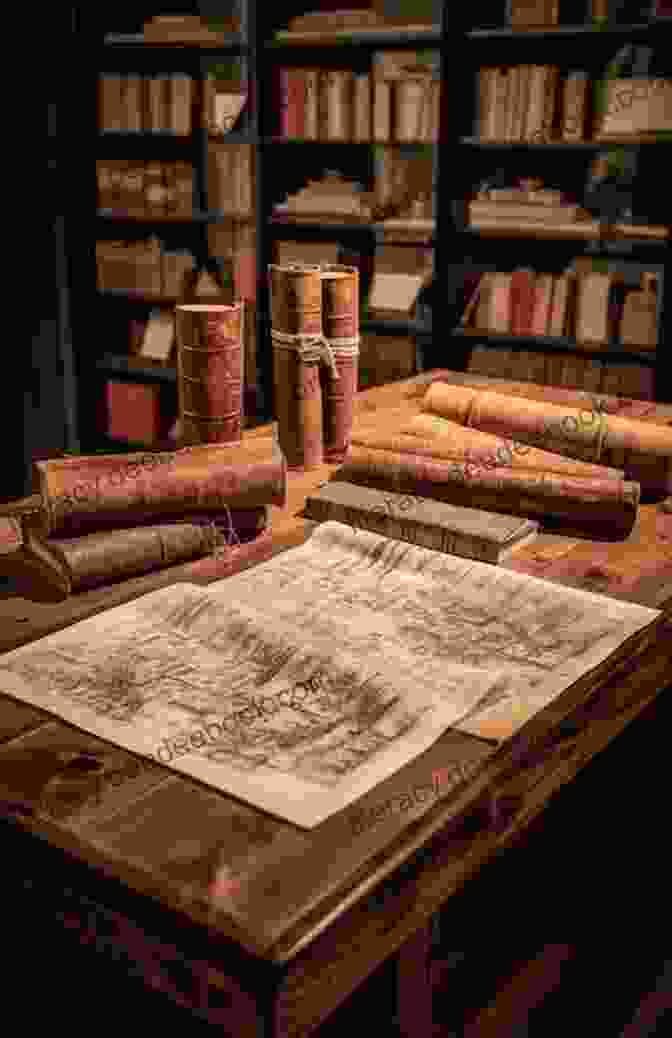 Ancient Philosophical Texts Unrolled On A Wooden Desk, Symbolizing The Exploration Of Philosophy In Scrolls Publications Sean Alemayehu Tewodros The 9Mind Of Abyssinian American Author Military Soldier Historian: A Glimpse Into The Chapters Of 8 Scrolls Publications