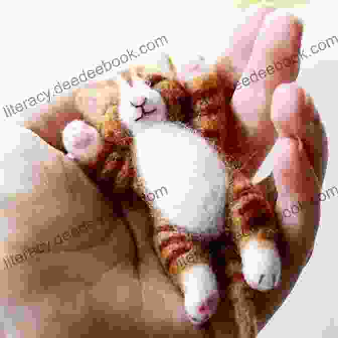 Cupcake Liner Kittens Little Needle Felt Animals: 30 Cute And Easy To Make Kittens Puppie