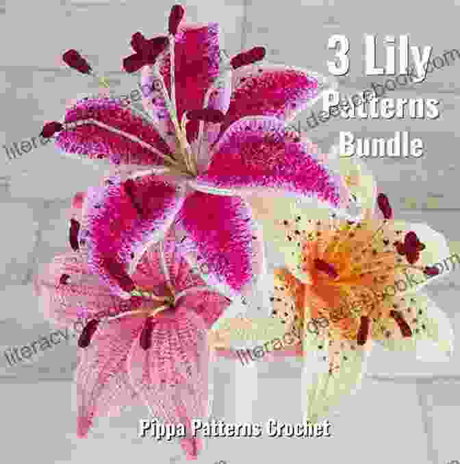 Lily Elegance Crochet Pattern Flowers Abound : 20 Floral Crochet Patterns US Version