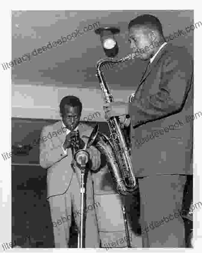 Miles Davis And John Coltrane Performing Together Colored Lights: Forty Years Of Words And Music Show Biz Collaboration And All That Jazz