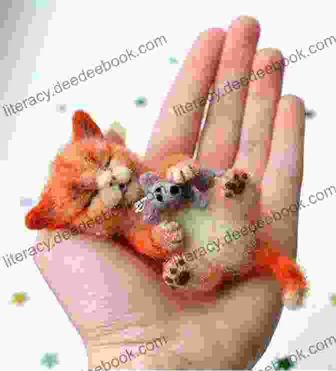 Paper Plate Kittens Little Needle Felt Animals: 30 Cute And Easy To Make Kittens Puppie