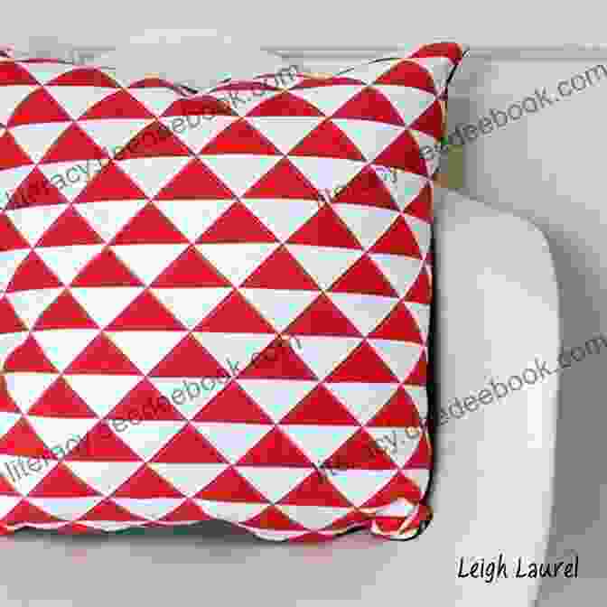 Pillows With A Triangle Pattern Quilts With An Angle: New Foolproof Grid Method Easy Strip Cutting 15 Projects With Triangles Hexagons Diamonds More (A Field Guide)