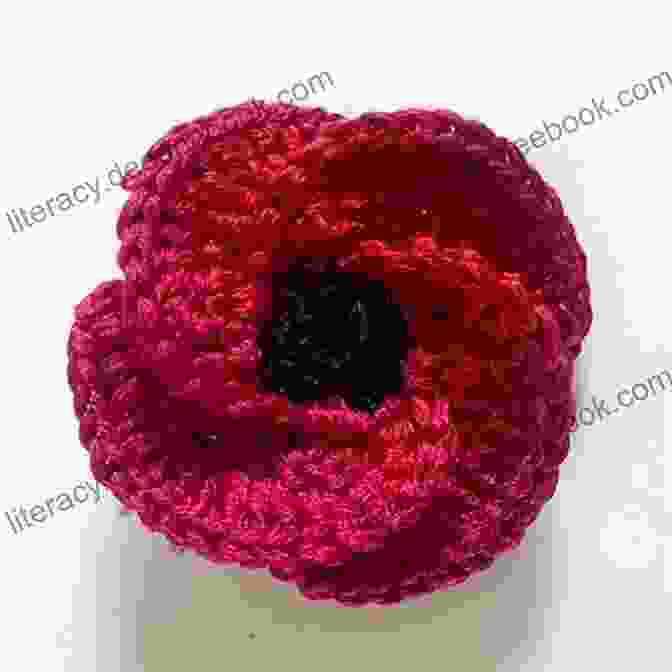 Poppy Passion Crochet Pattern Flowers Abound : 20 Floral Crochet Patterns US Version