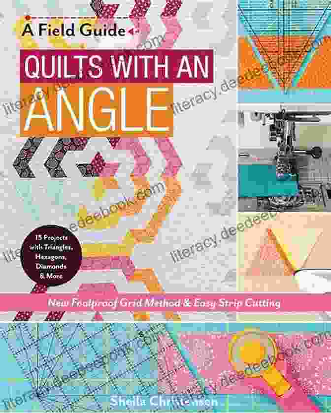 Triangle Shaped Coasters Quilts With An Angle: New Foolproof Grid Method Easy Strip Cutting 15 Projects With Triangles Hexagons Diamonds More (A Field Guide)