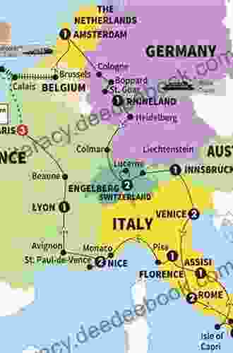 Travels in Europe: Viz in England Ireland Scotland France Italy Switzerland Germany and the Netherlands